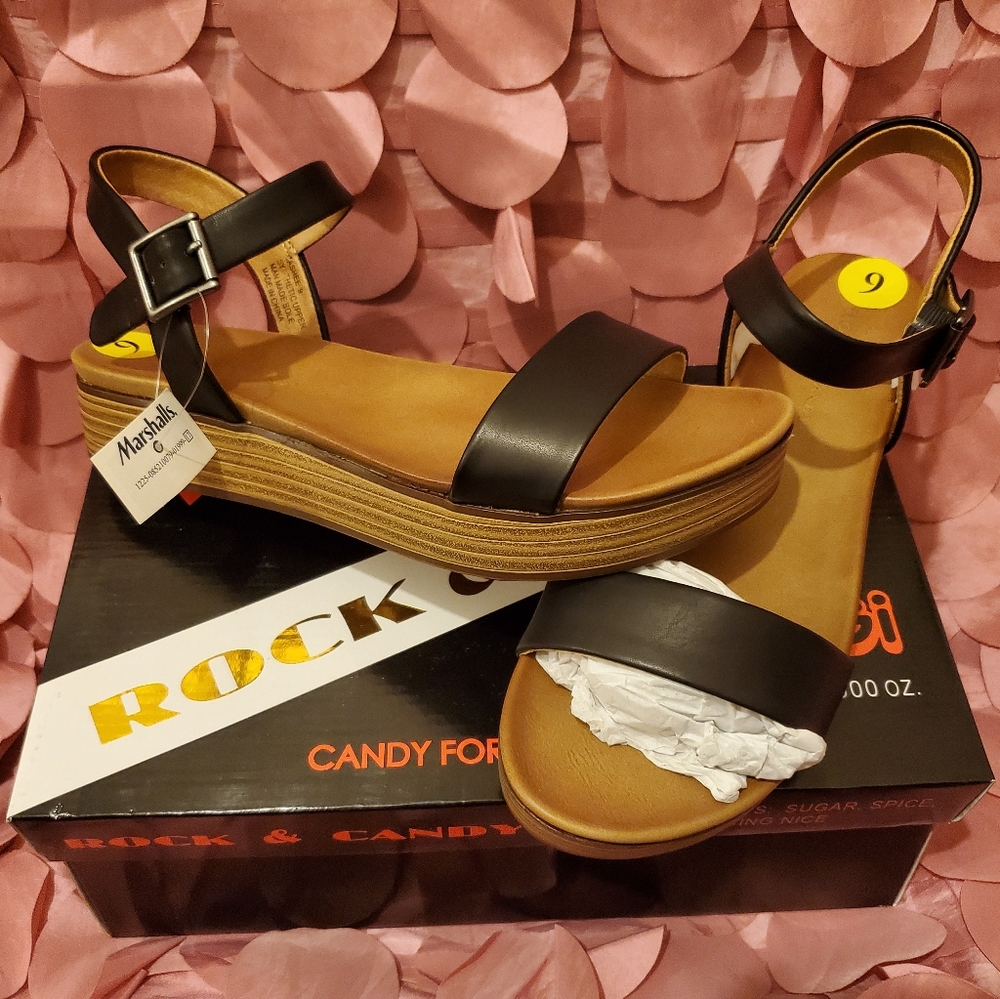 Summer Black Sandals